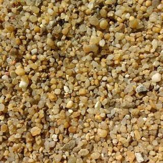 Кварцевый окатанный песок 0,1-0,5 мм (25кг)